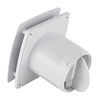 OEM 6 Inch Silent Wall Mounted Exhaust Fan For Bathroom