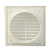 4-6inches Fans Ductings ABS PP PC Ventilation Plastic Round Eggcrate Grille