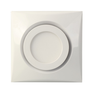 6 Inch Size Square Low Noise Bathroom Kitchen Ventilation Exhaust Fans