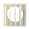 4-6inches Fans Ductings ABS PP PC Ventilation Plastic Round Eggcrate Grille