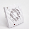 Extractor de bajo ruido de 6 pulgadas Ventilación cuadrada de invernadero eléctrico silencioso con ventilador de escape de pared de luz LED LED