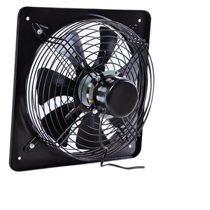 110V 220V Red High Quality Metal Axial Flow Portable Blower Fan Industrial Fan