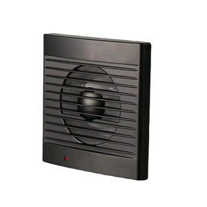 6 Inch Low Noise Extractor Silent Electric Greenhouse Square Ventilation with LED Light Wall Mounted Exhaust Fan
